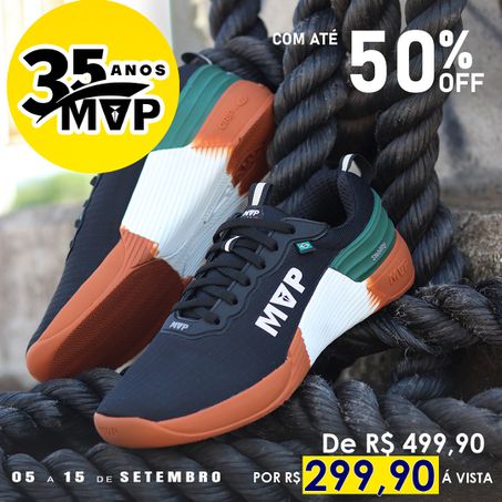 Tênis para Cross Unissex 4x4 - Military Black Whit... - MVP Fitness - Loja Oficial