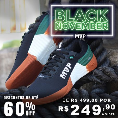 Tênis para Cross Unissex 4x4 - Military Black Whit... - MVP Fitness - Loja Oficial