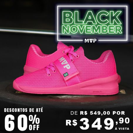 Tênis para Lpo feminino Lifter PRO - All Pink 5011... - MVP Fitness - Loja Oficial