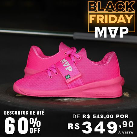 Tênis para Lpo feminino Lifter PRO - All Pink 5011... - MVP Fitness - Loja Oficial