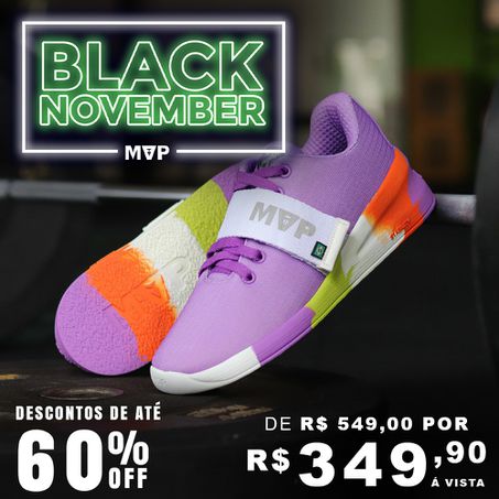 Tênis para lpo Lifter PRO - Roxo Aquarela 50114 - MVP Fitness - Loja Oficial