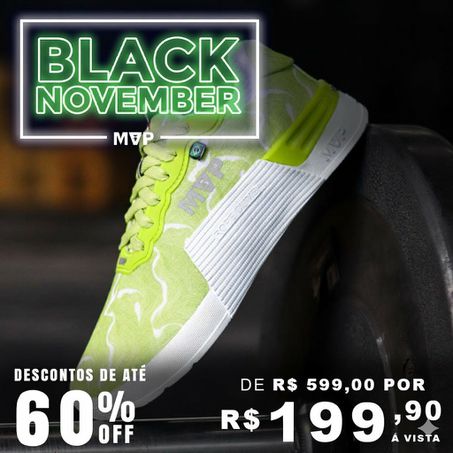 Tênis para Cross 5x5 - Abstract Green White - MVP Fitness - Loja Oficial