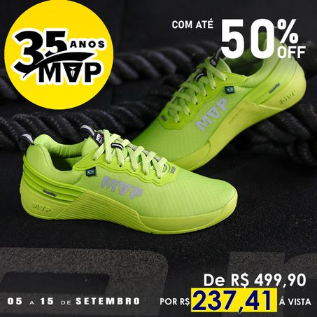 Tênis Unissex para Cross 4x4- All Green - MVP Fitness - Loja Oficial