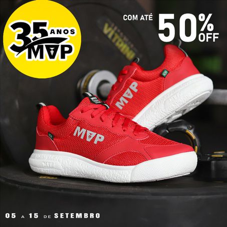 Tênis vermelho de treino Rx Fly - Red - MVP Fitness - Loja Oficial