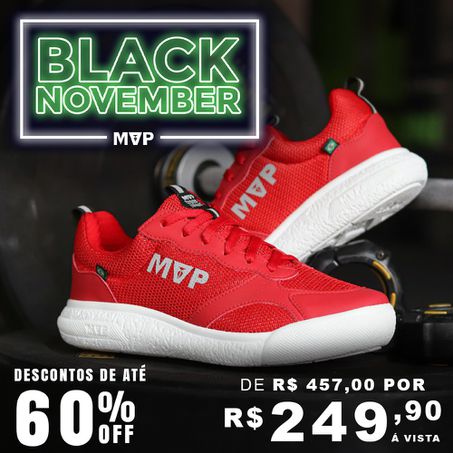 Tênis vermelho de treino Rx Fly - Red - MVP Fitness - Loja Oficial