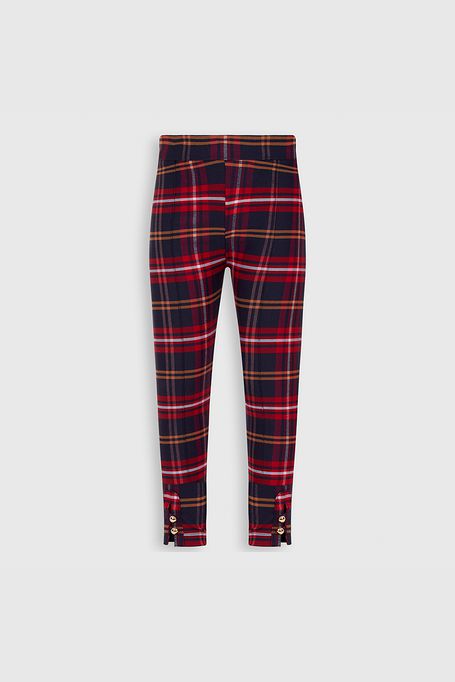 Legging San Francisco Plaid Red