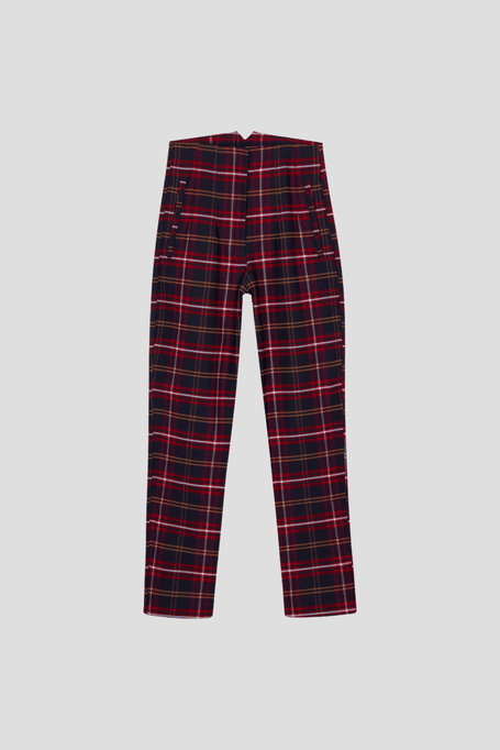 Calça San Francisco Plaid Red Mãe