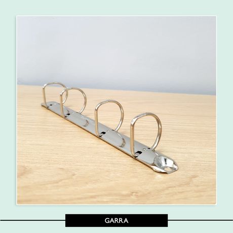 Garra A5 - 4D - 2 5 cm - Níquel - GAR0009 - Studio Office K