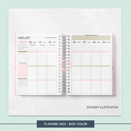 Planner 2025 - BOX Color - PLA0001 - Studio Office K