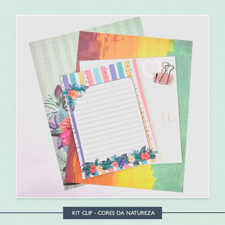 Kit Clip - Cores da Natureza - CEM0019 - Studio Office K
