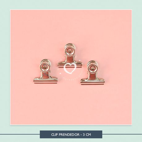 Clip Prendedor - 4 cm - CLP0007 - Studio Office K