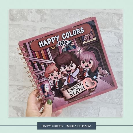 Happy Colors - Escola de Magia - HCT0009 - Studio Office K