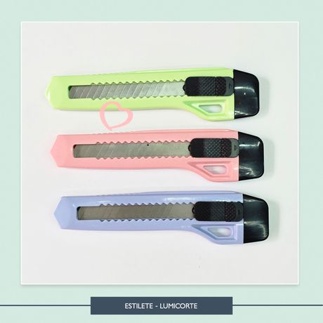 Estilete Lumicorte - 18 MM - EST0014 - Studio Office K