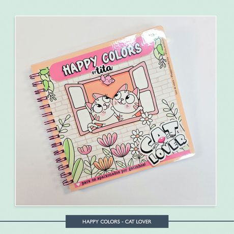Happy Colors - Cat Lover - HCT0017 - Studio Office K
