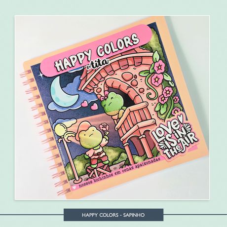 Happy Colors - Love Sapinho - HCT0012 - Studio Office K