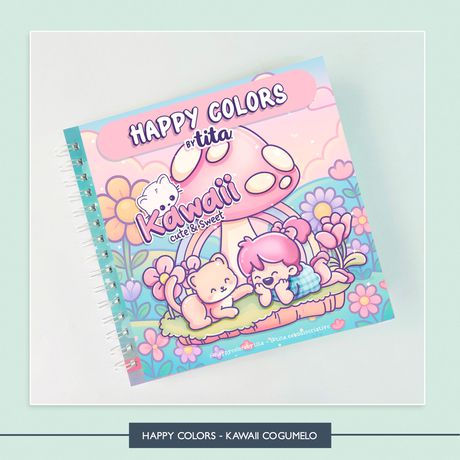 Happy Colors - Kawaii Cogumelo - HCT0020 - Studio Office K