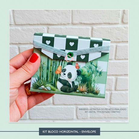 Kit Bloco Horizontal - envelope - COR0007 - Studio Office K