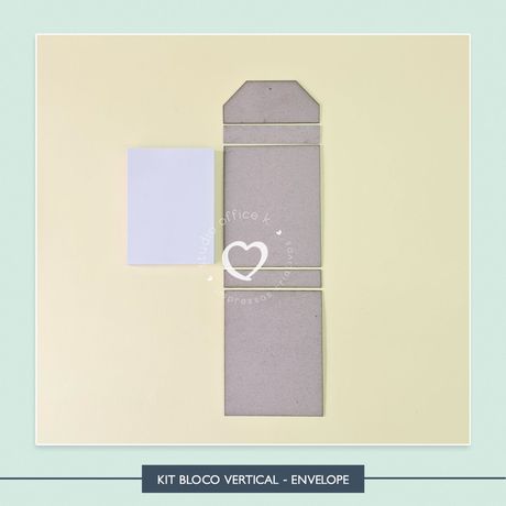 Kit Bloco Vertical - Envelope - COR0008 - Studio Office K