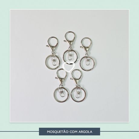 Mosquetão com Argola - POP - MCAP72 - Studio Office K