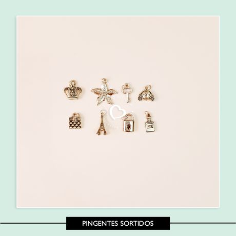 Pingentes Sortidos - PIN00020 - Studio Office K