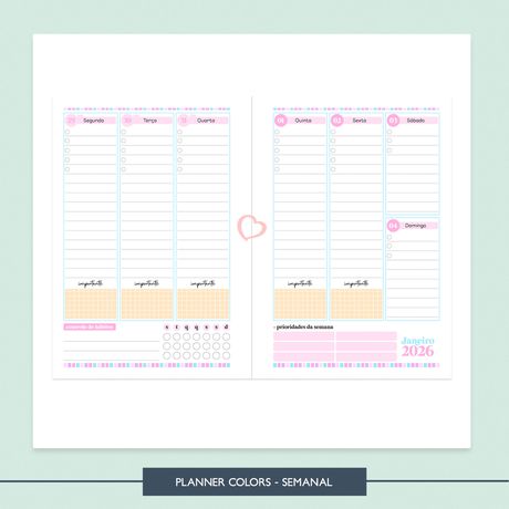 Planner Colors 2026 - PLA0010 - Studio Office K