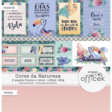 Coleção - Cores da Natureza - SCR0002 - Studio Office K