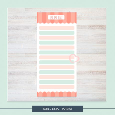 Refil / Lista - Tarefas - LIS0009 - Studio Office K