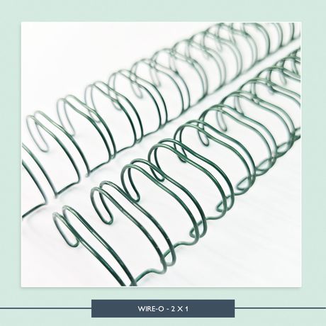 Wire-o 7/8 - Passo 2x1 - WIR0010 - Studio Office K