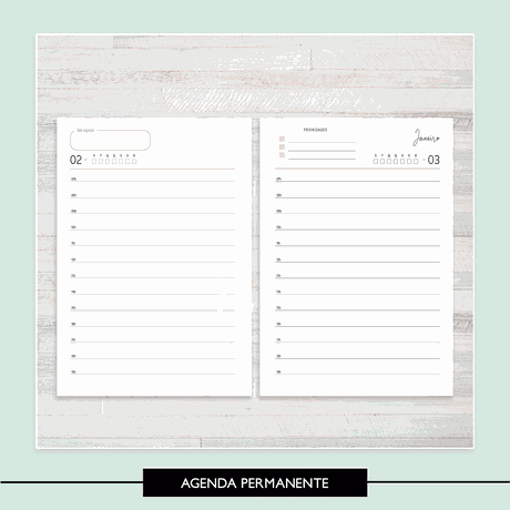 Agenda Permanente - Cores - AGD0019 - Studio Office K