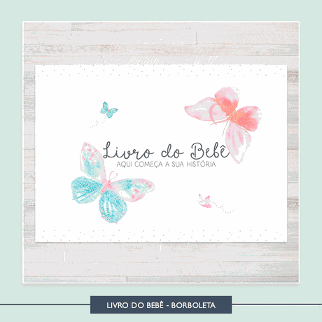 Livro do bebê - Menina - INF0004 - Studio Office K