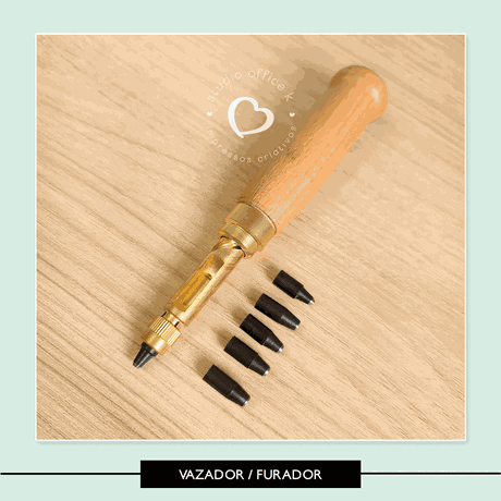 Vazador / Furador Tipo Japonês - FMT0046 - Studio Office K