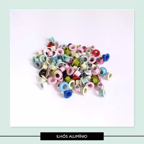 Ilhós de Alumí­nio - ILH0003 - Studio Office K