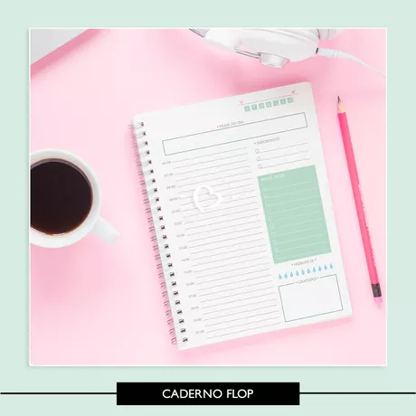 Miolo para Caderno - Flop - A5 - CAD0008 - Studio Office K
