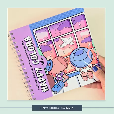 Happy Colors - Capivara - HCT0001 - Studio Office K