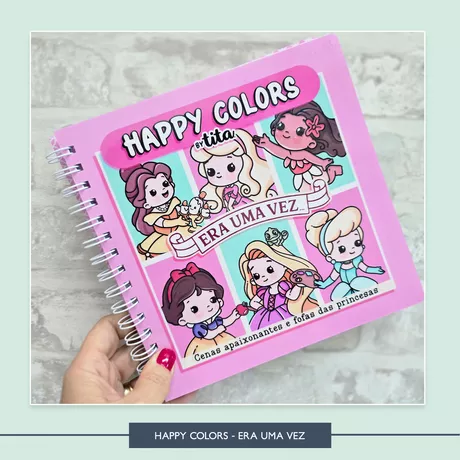 Happy Colors - Era uma Vez - HCT0006 - Studio Office K