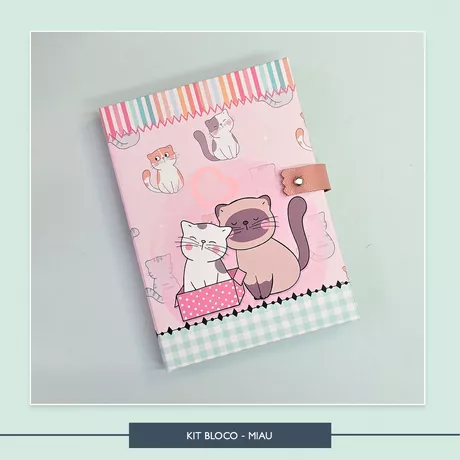 Kit Bloco - Miau - CEM0009 - Studio Office K