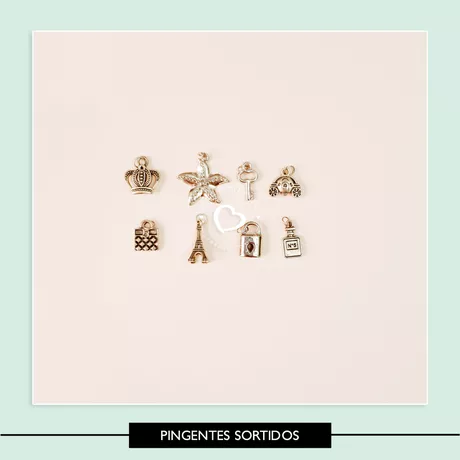 Pingentes Sortidos - PIN00020 - Studio Office K