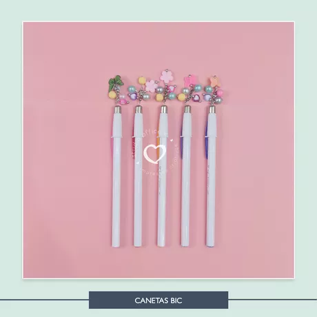 Caneta Bic - Decorada - ACE0027 - Studio Office K