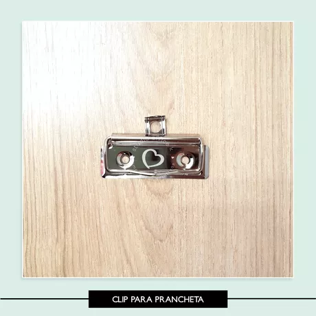 Clip para prancheta P - com rebite - CLP0006 - Studio Office K