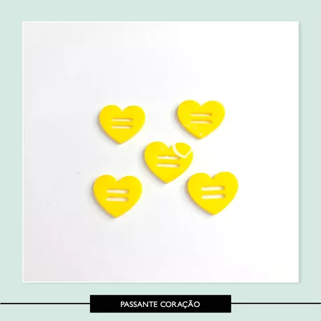 Passante Coração - PAS0003 - Studio Office K