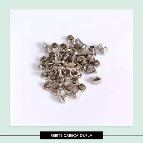 Rebite 1,5 - cabeça dupla - REB0001 - Studio Office K