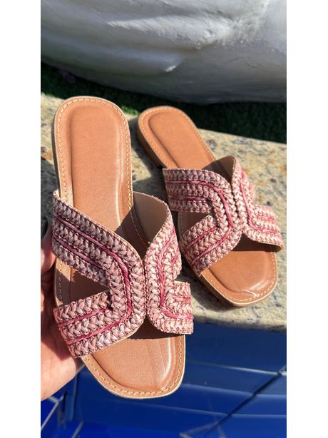 Rasteira Encanto Vermelho 