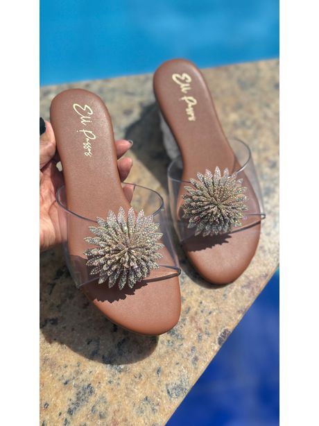 Rasteira Sol Caramelo