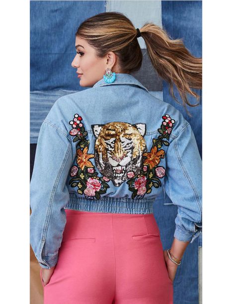 Jaqueta Jeans Luzia Fazzolli - Emporio Luquetti