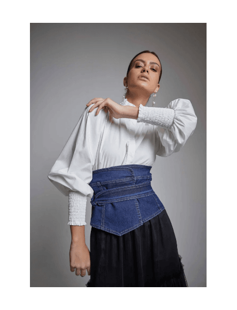 Cinto Jeans Estilo Boho - Emporio Luquetti
