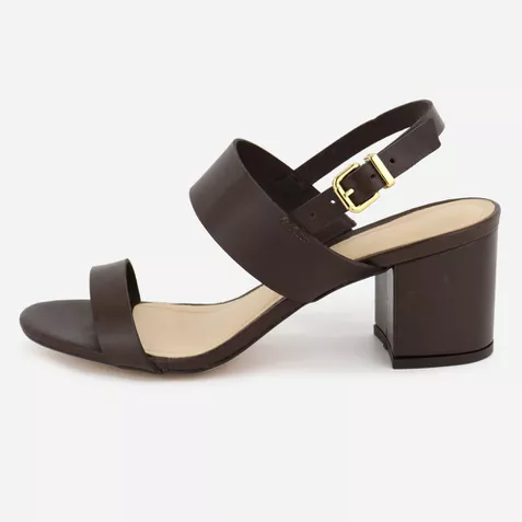 Tamanco Feminino Couro Casual Ísis Expresso | Maria Paula Store