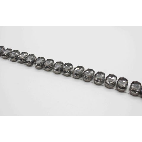 CRISTAL STRIP FORMATO OVAL 10X14 BLD GRAFITE