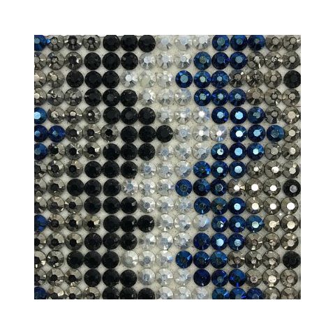 MALHA BOHO 3MM HEMATITE MONTANA SILVER JET