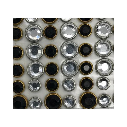 MALHA REBITES CRY NIQUEL JET OURO 24CMX40CM