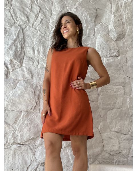 Vestido Avelã